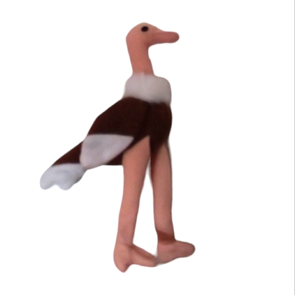 TY TEENIE BEANIE BABIES  Stretch the Osterich